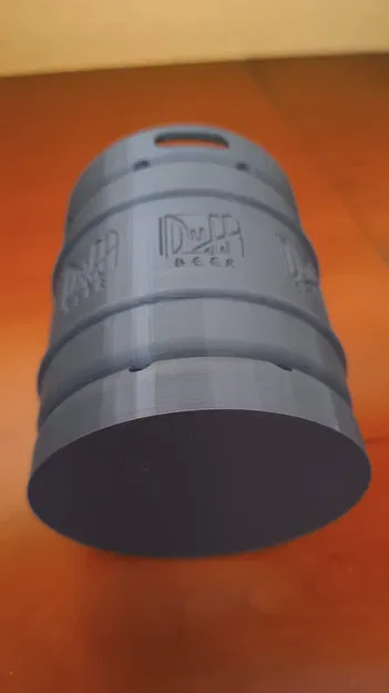 Mẫu ống cắm bút 3D hình thùng bia Duff siêu ngầu - Image 4