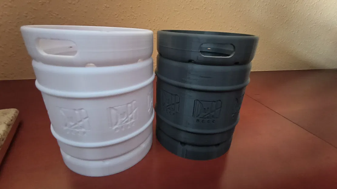 Mẫu ống cắm bút 3D hình thùng bia Duff siêu ngầu - Image 6