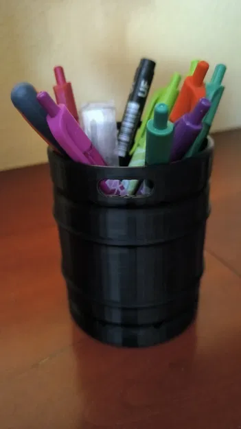 Mẫu ống cắm bút 3D hình thùng bia Duff siêu ngầu - Image 9