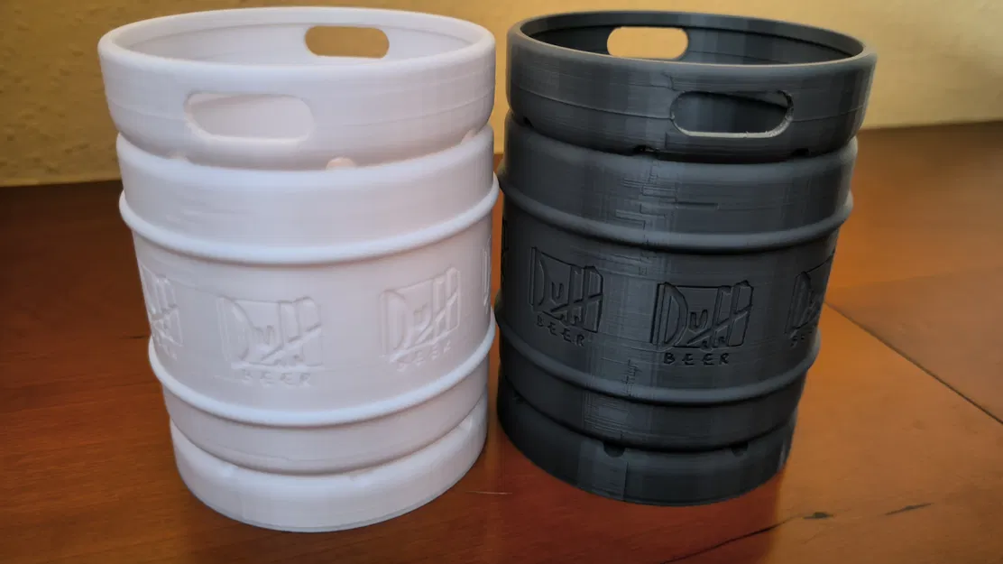 Mẫu ống cắm bút 3D hình thùng bia Duff siêu ngầu - Image 12