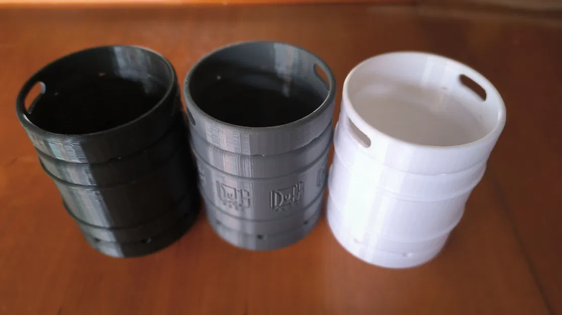 Mẫu ống cắm bút 3D hình thùng bia Duff siêu ngầu - Image 15