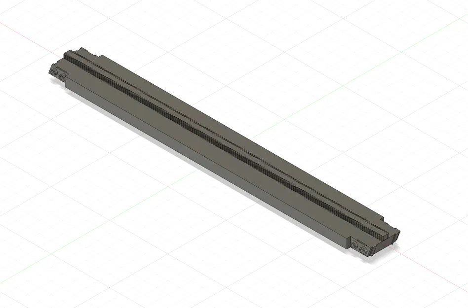 Thanh ray mở rộng 32 Studs cho Lego Monorail tự in 3D - Image 3