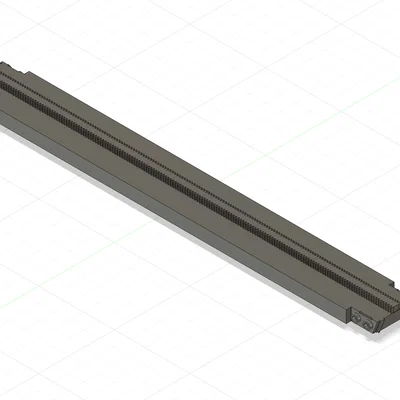 Thanh ray mở rộng 32 Studs cho Lego Monorail tự in 3D