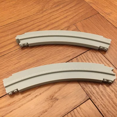 Khúc cua đường ray Lego Monorail R28 - File In 3D Chi Tiết