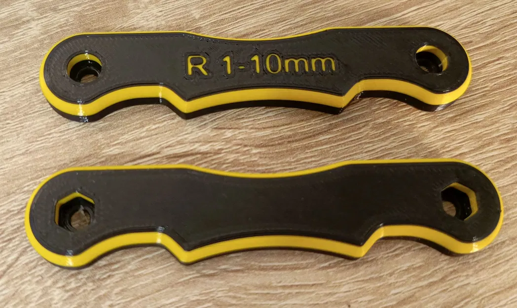 Bộ thước đo bán kính (Radius gauges) 1-30mm - Image 3