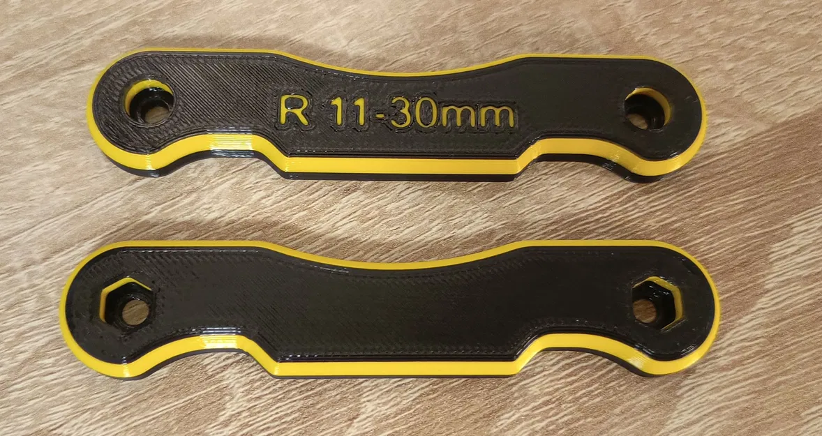 Bộ thước đo bán kính (Radius gauges) 1-30mm - Image 4