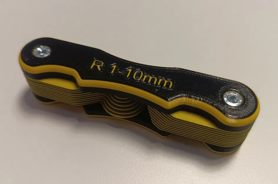 Bộ thước đo bán kính (Radius gauges) 1-30mm - Image 13