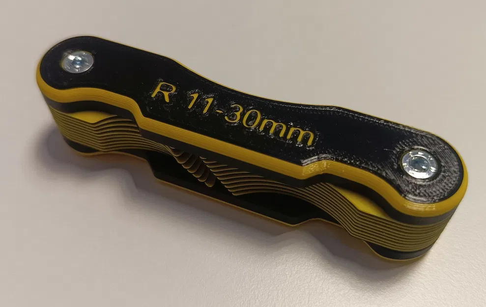 Bộ thước đo bán kính (Radius gauges) 1-30mm - Image 14