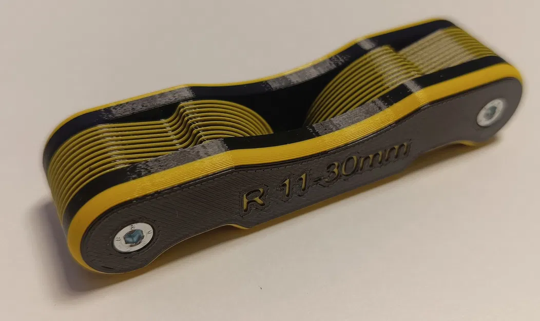 Bộ thước đo bán kính (Radius gauges) 1-30mm - Image 20