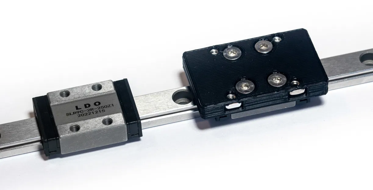 Tấm chuyển đổi (adapter) MGN9C sang MGN12H cho máy in 3D - Image 1