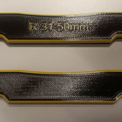 Bộ thước đo bán kính 31-50mm