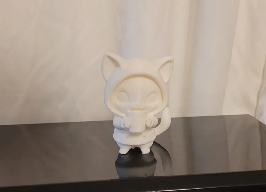 Chú mèo cùng tách cà phê - Image 2