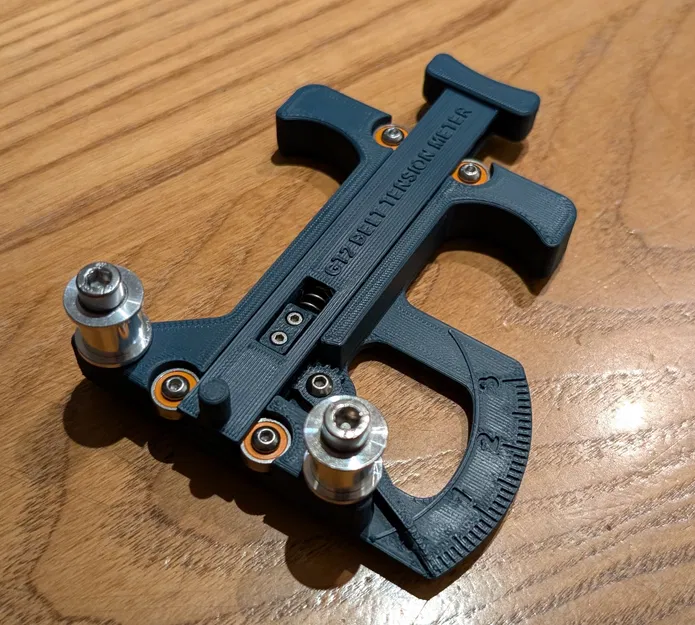 Dụng cụ đo sức căng dây đai GT2 tích hợp thêm vòng bi - Image 1