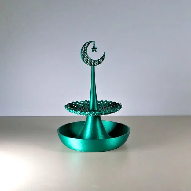 Kệ Đựng Bánh Kẹo Trang Trí Eid Ornate - Image 1