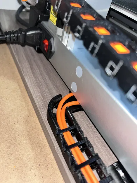 Xích dẫn cáp bên hông cho Kobra 3 kèm ngàm camera có thể tháo rời - Image 2