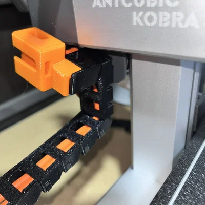 Xích dẫn cáp bên hông cho Kobra 3 kèm ngàm camera có thể tháo rời