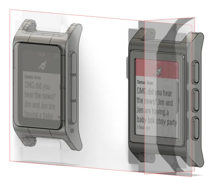 Mô hình Dummy/Đo kích thước Core Devices (Pebble) Core Time 2 - Image 2