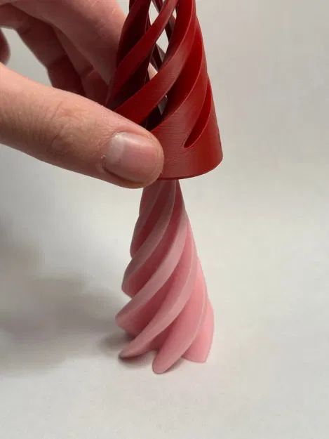 Mô hình Flower-Cone Passthrough (Lỗ thông hình bông hoa) - Image 2