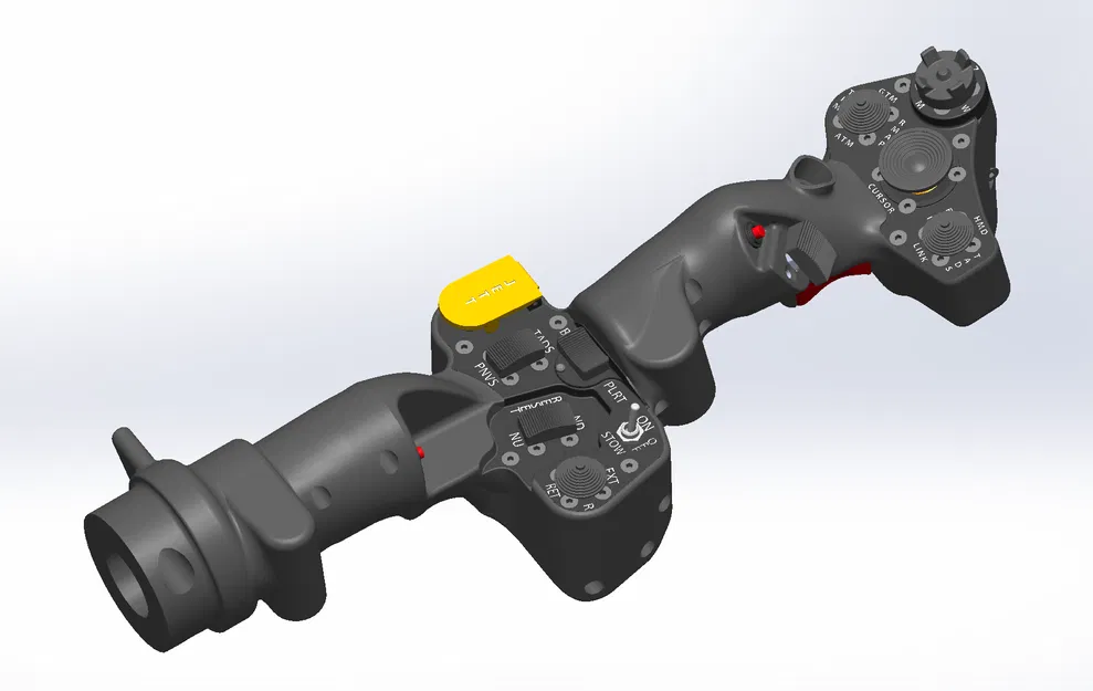 Tay cầm AH-64 Collective Grip in 3D - Image 1