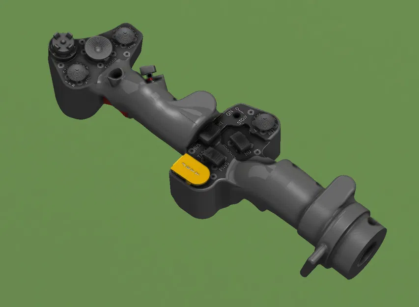 Tay cầm AH-64 Collective Grip in 3D - Image 3