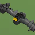 Tay cầm AH-64 Collective Grip in 3D - Thumbnail 3