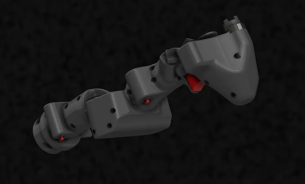 Tay cầm AH-64 Collective Grip in 3D - Image 4