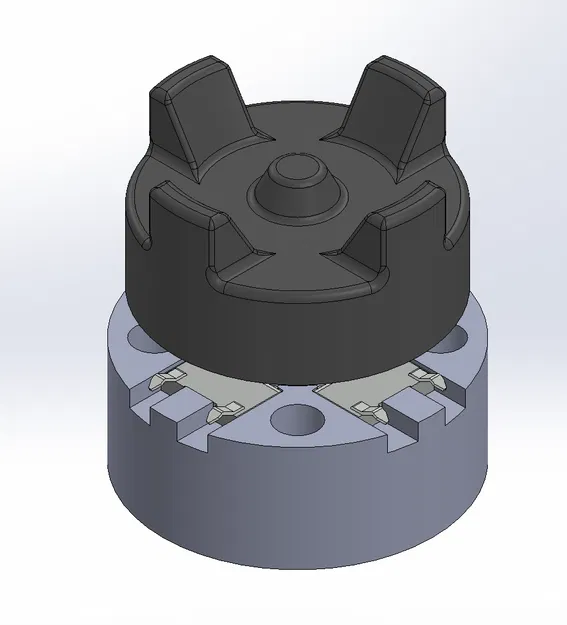 Tay cầm AH-64 Collective Grip in 3D - Image 5