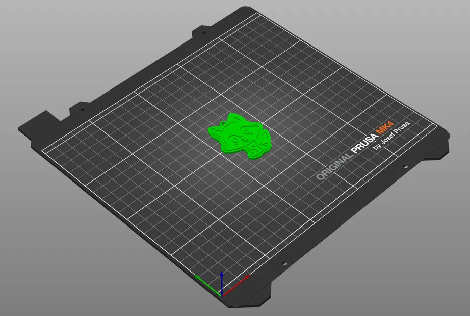 Móc khóa chú sói nhỏ đáng yêu - Mô hình in 3D dễ thương - Image 2