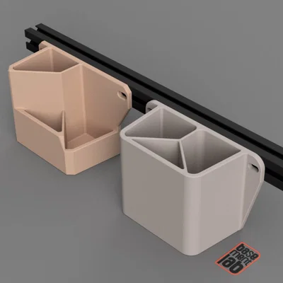 Hộp đựng nhỏ gắn thanh nhôm 2020/3030/4040 cho Prusa XL, Voron, Sovol