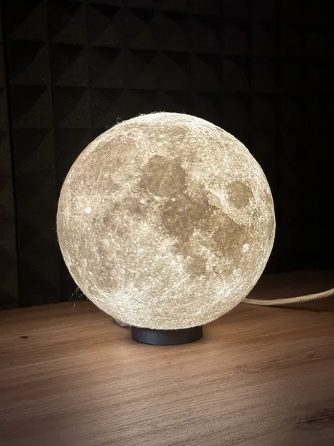 Đế đèn mặt trăng 3D - Phụ kiện hoàn hảo cho đèn Moon Lamp - Image 1