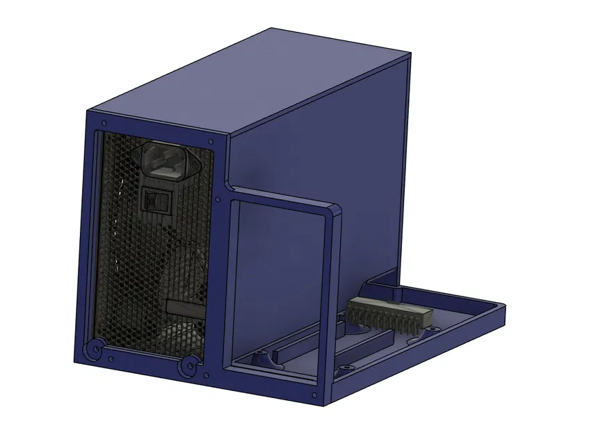 Vỏ case eGPU gắn ngoài ATX dùng cáp Oculink SFF 8612 SFF 8611 - Image 3