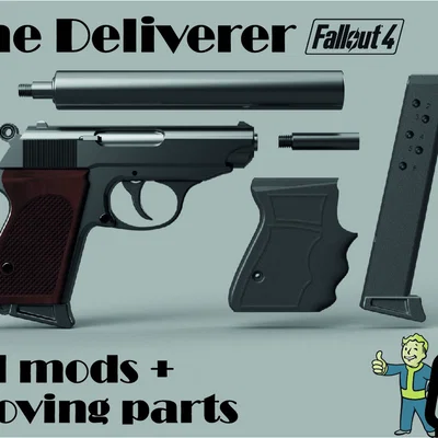 Walther PPK - Bản sao Fallout 4 - The Deliverer V3