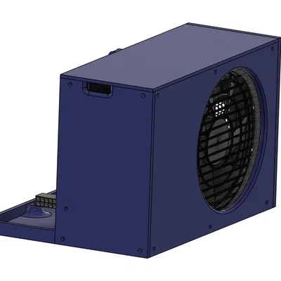 Vỏ case eGPU gắn ngoài ATX dùng cáp Oculink SFF 8612 SFF 8611