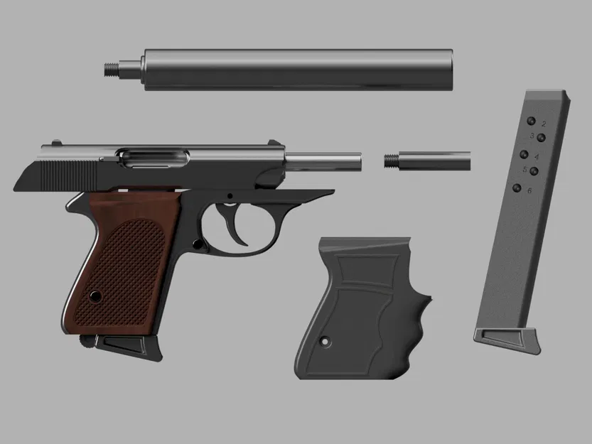 Walther PPK - Bản sao Fallout 4 - The Deliverer V3 - Image 2