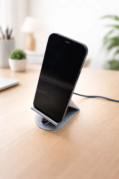 Đế giữ điện thoại và máy tính bảng có hỗ trợ sạc cáp - Image 1