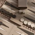 Bộ cờ Backgammon 3D độc đáo, thiết kế mô-đun dễ in - Thumbnail 1