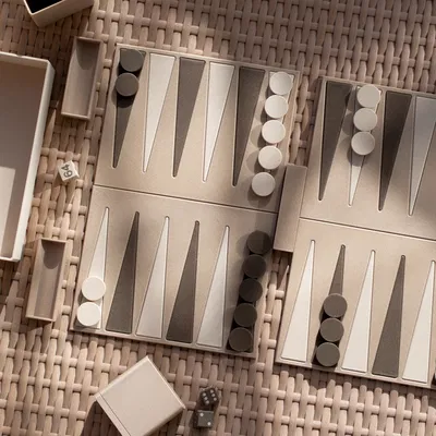 Bộ cờ Backgammon 3D độc đáo, thiết kế mô-đun dễ in