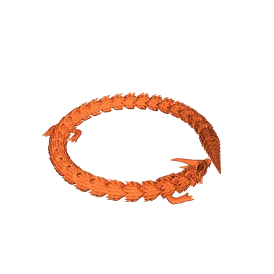 Mô hình rồng khớp nối (Articulated Dragon) in 3D siêu linh hoạt