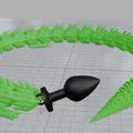 Mô hình rồng khớp nối 3D độc đáo (Articulated Dragon Plug) - Thumbnail 2