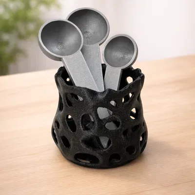 Bộ Muỗng Đong Cà Phê & Đế (1-5 Cốc): Cho Tách Cà Phê Hoàn Hảo - Mọi Lúc Mọi Nơi!