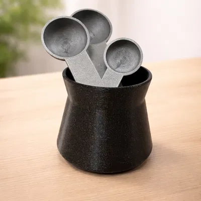 Bộ Muỗng Đong Cà Phê & Đế (1-5 Cốc): Cho Tách Cà Phê Hoàn Hảo - Mọi Lúc Mọi Nơi!