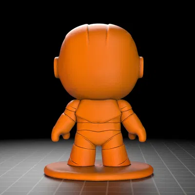 Mô hình Iron Man phiên bản Chibi đáng yêu - File in 3D STL