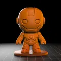Mô hình Iron Man phiên bản Chibi đáng yêu - File in 3D STL - Thumbnail 4