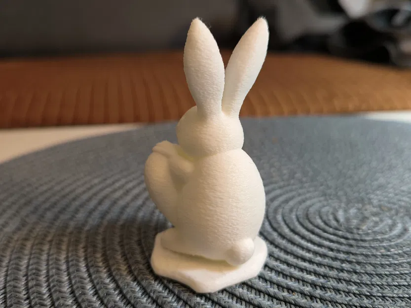 Mô hình 3D chú thỏ ôm trái tim trang trí Lễ Phục Sinh xinh xắn - Image 4