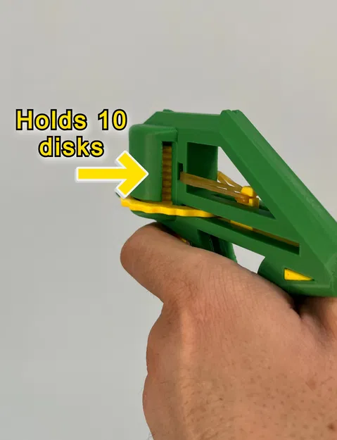 Nitro Disk Launcher - Súng Bắn Đĩa Futuristic - Image 3