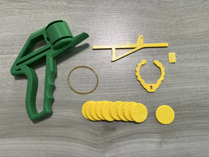 Nitro Disk Launcher - Súng Bắn Đĩa Futuristic - Image 4