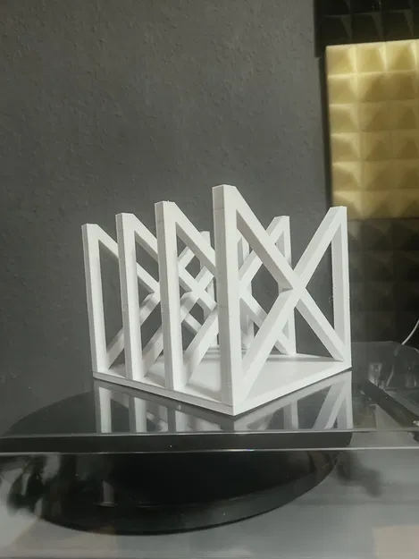 Kệ để đĩa than (Vinyl Holder) - Thiết kế in 3D đơn giản không cần support - Image 1