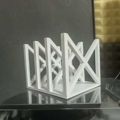 Kệ để đĩa than (Vinyl Holder) - Thiết kế in 3D đơn giản không cần support