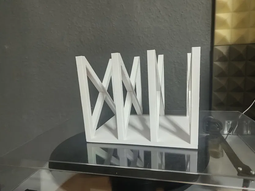 Kệ để đĩa than (Vinyl Holder) - Thiết kế in 3D đơn giản không cần support - Image 3
