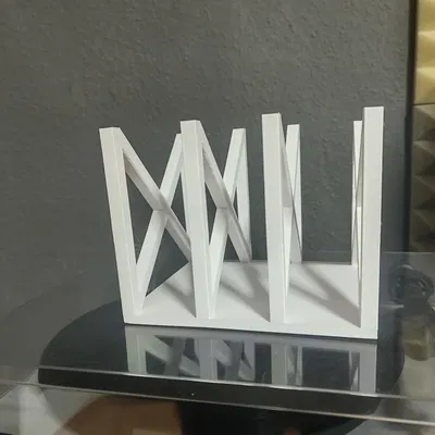 Kệ để đĩa than (Vinyl Holder) - Thiết kế in 3D đơn giản không cần support